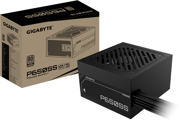 Gigabyte GP-P650SS 650W ATX Silver PSU 3yr wty Gigabyte — view 2