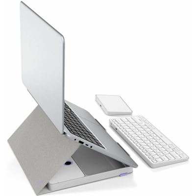 Logitech Casa Pop-Up Laptop Desk - White Logitech — view 2
