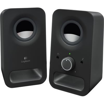 Logitech Z150 Black 2.0 Channel 3W Multimedia Speakers Logitech — view 2