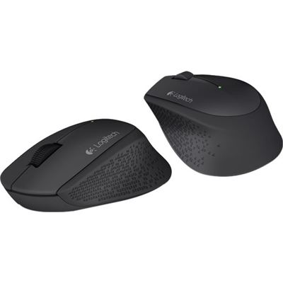 Logitech M280 USB Wireless Full Size Mouse - Black Logitech — view 1