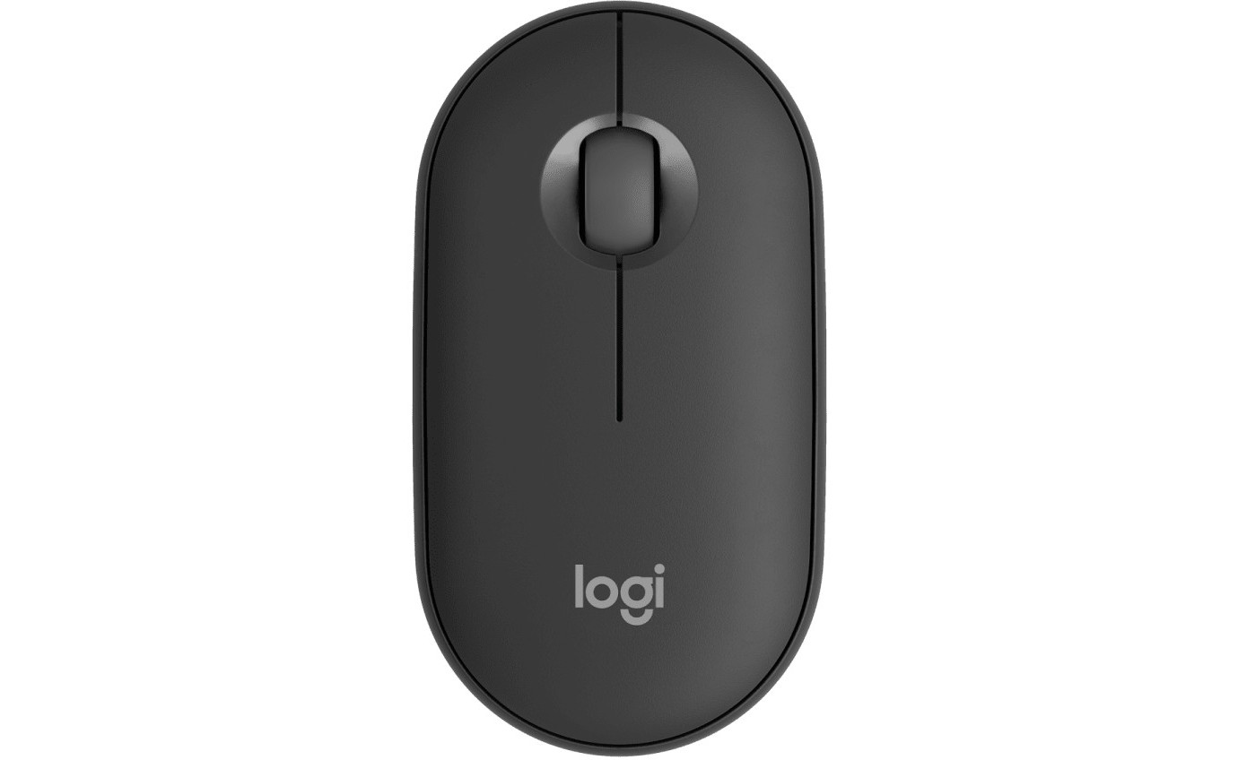 Logitech M350S Pebble 2 USB Wireless/Bluetooth Mouse - Graphite Logitech — view 1