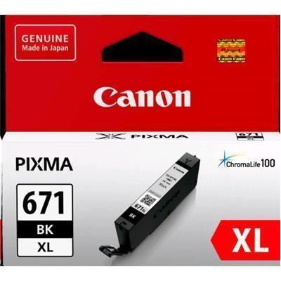 Canon CLI671XLBK Dye Black High Yield Ink Cartridge Canon — view 2