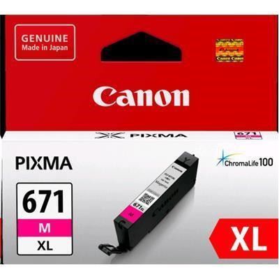Canon CLI671XLM Magenta High Yield Ink Cartridge Canon — view 2