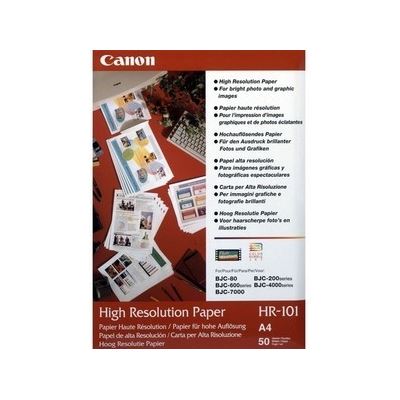 Canon HR-101N A4 High Resolution 106gsm Photo Paper - 200 Sheets Canon — view 2