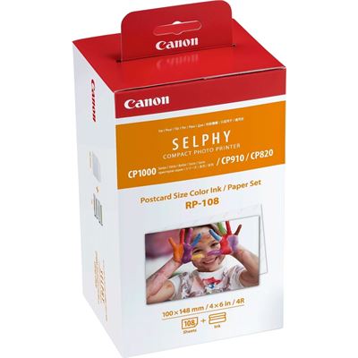 Canon RP-108 Selphy 6x4 Photo Paper & Ink Kit - 108 Sheets Canon — view 2
