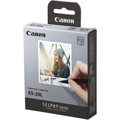 Canon Selphy XS-20L Photo Paper + Ink 20 Pack Canon — view 2
