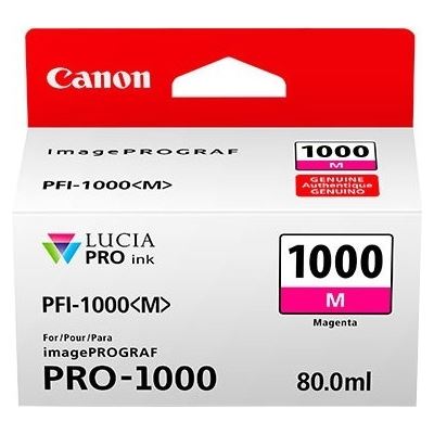 Canon PFI-1000M Magenta Ink Tank Canon — view 2