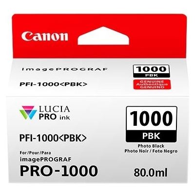 Canon PFI-1000PBK Pigment Black Ink Tank Canon — view 2