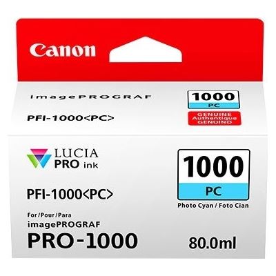 Canon PFI-1000PC Photo Cyan Ink Tank Canon — view 2