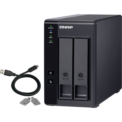 QNAP TR-002 USB-C 2-Bay Expansion Qnap — view 2