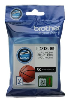 Brother LC431XLBK Black HY Ink thumbnail 2