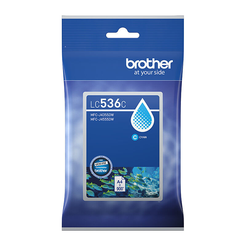 Brother LC536C Cyan Ink Brother — view 2
