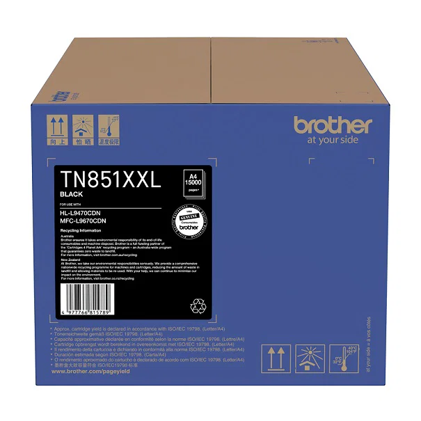 Brother TN851XXLBK Black Toner Brother — view 2