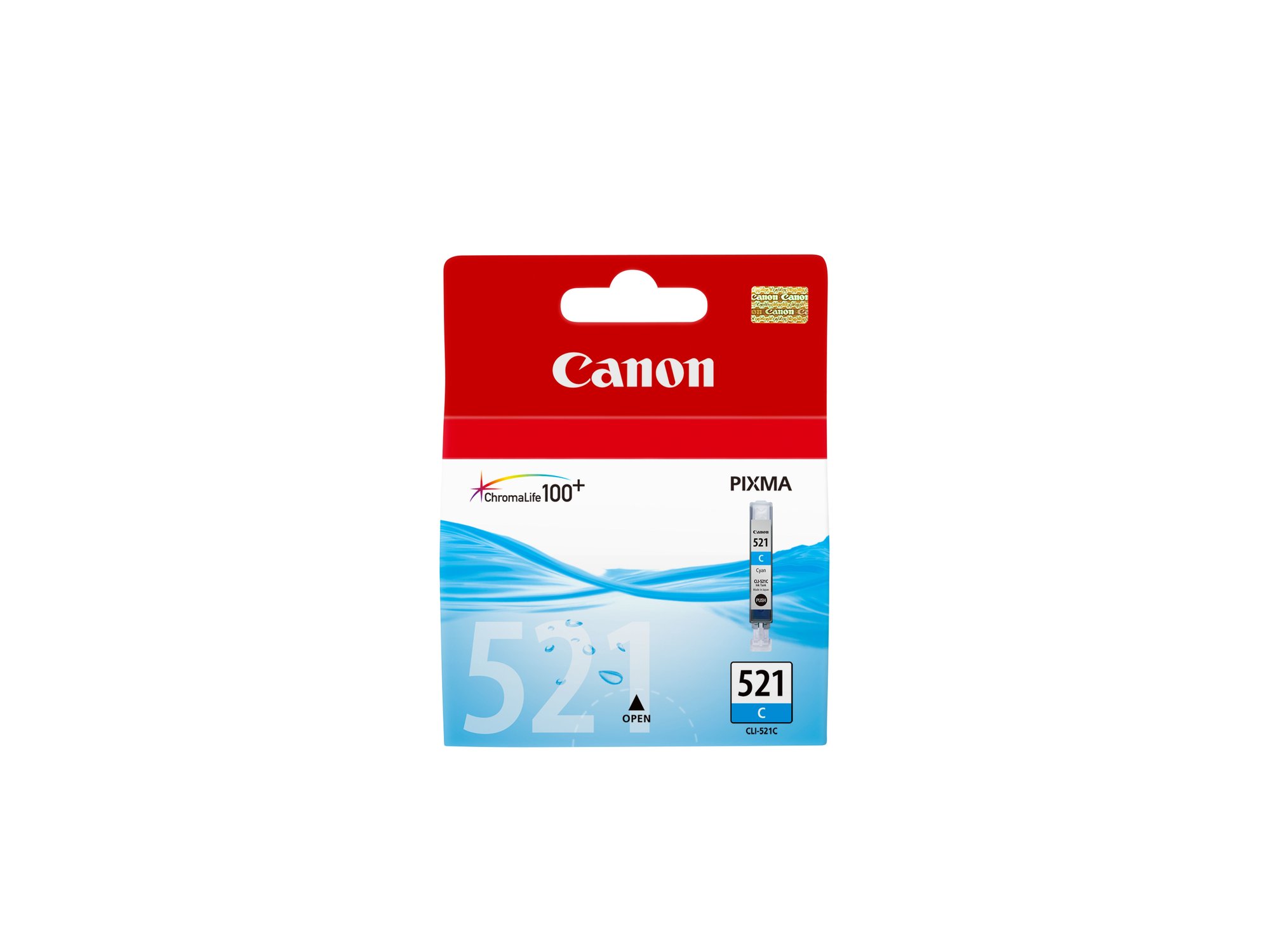 Canon CLI521 Cyan Ink Cart thumbnail 1