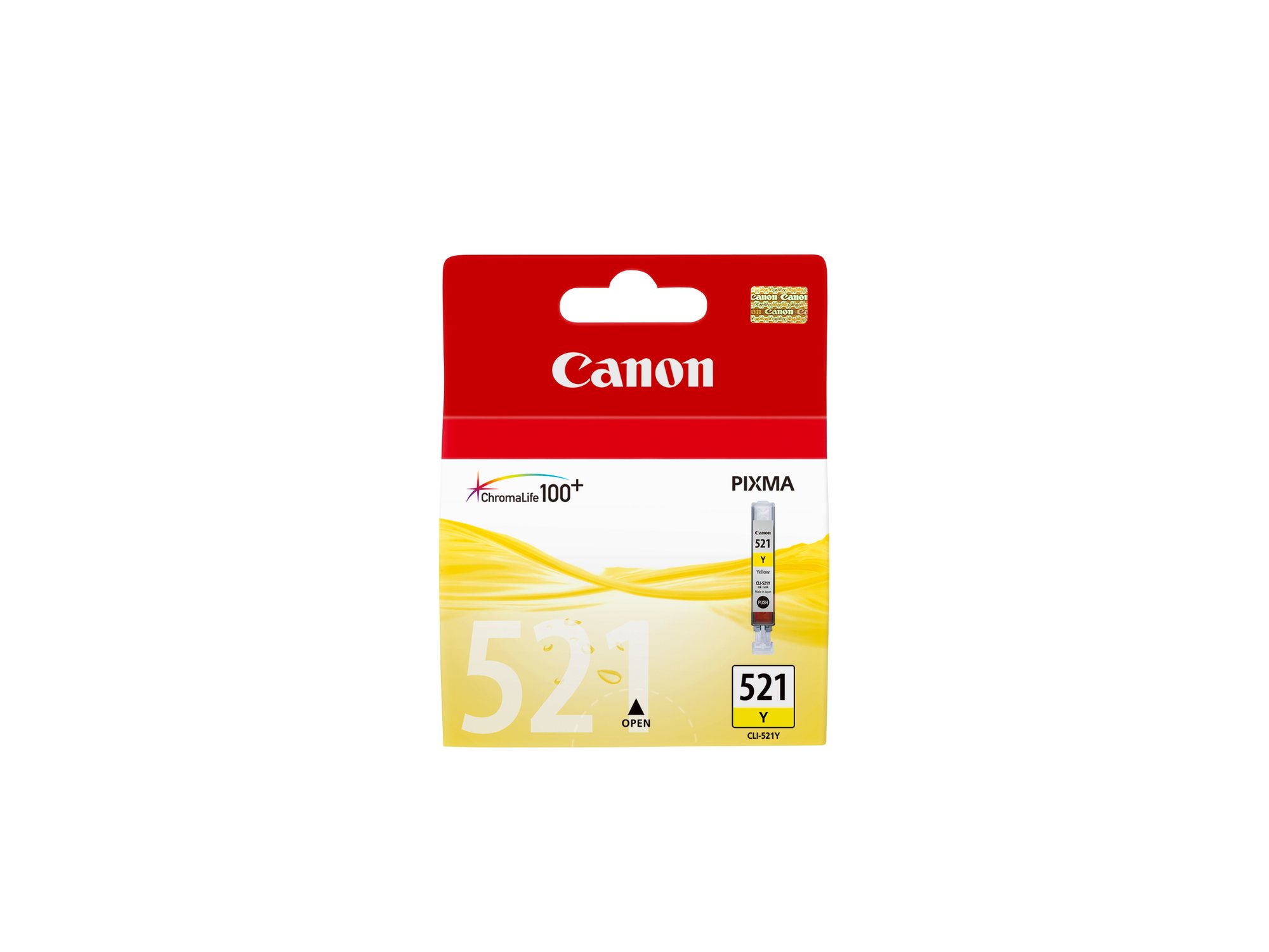 Canon CLI521 Yellow Ink Cart thumbnail 1