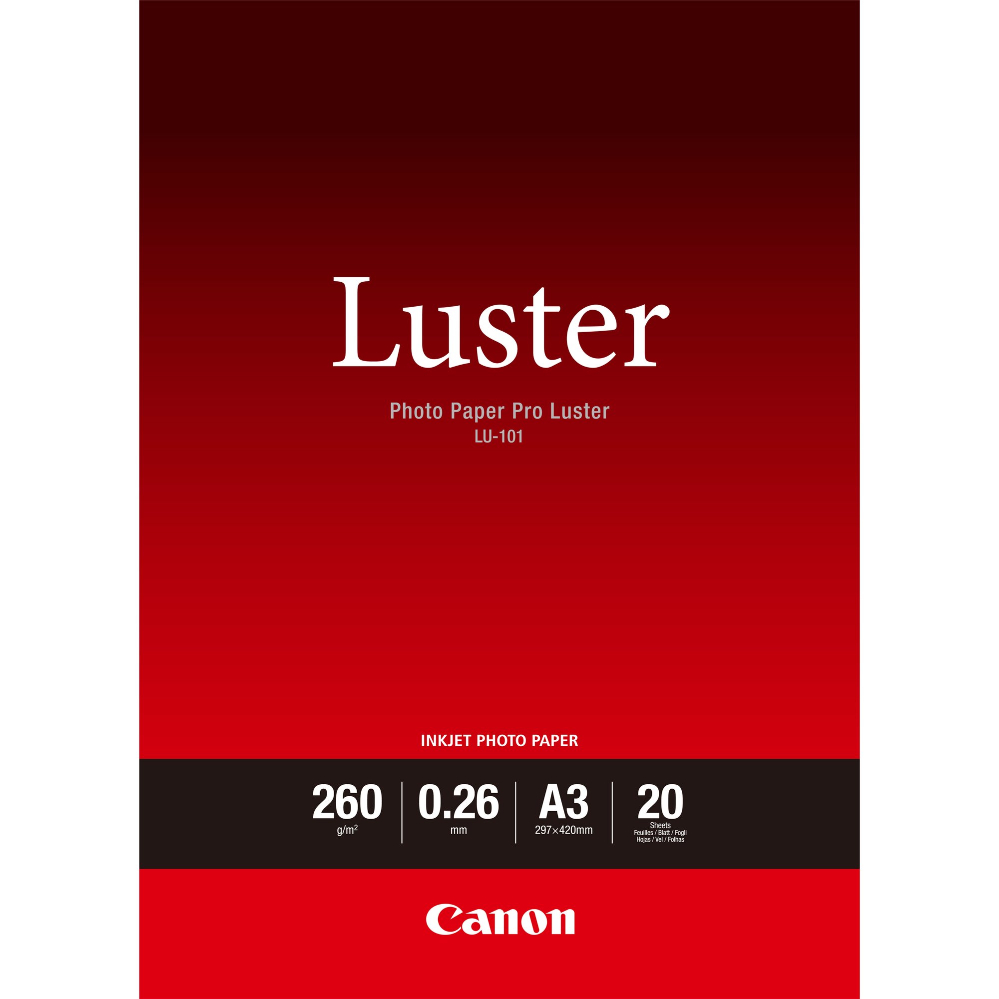Canon Luster PhotoPaperA3-20pk thumbnail 2