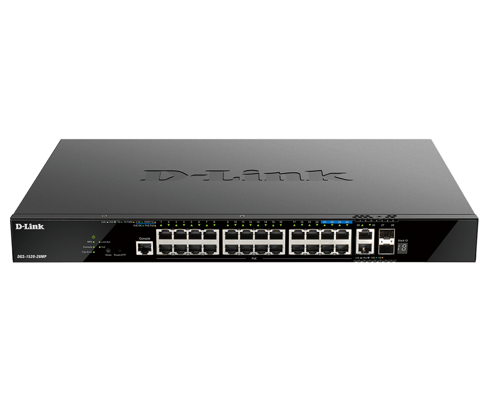 D-LINK DGS-1520-28MP Switch thumbnail 1