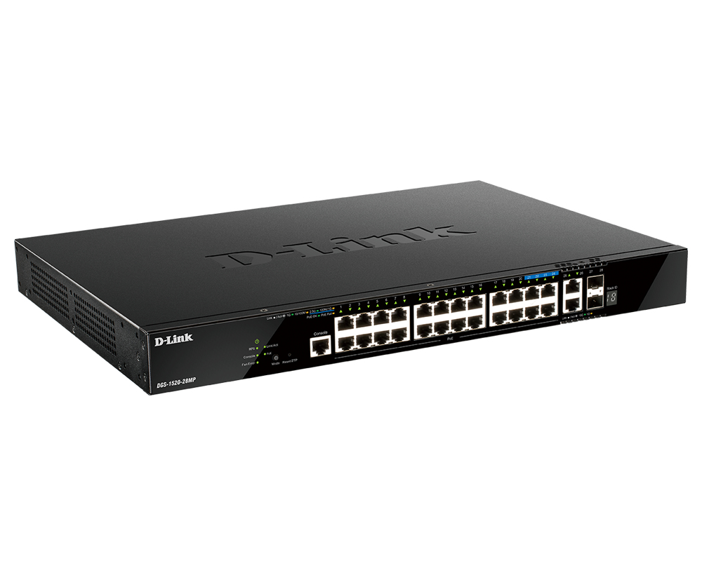 D-LINK DGS-1520-28MP Switch thumbnail 3