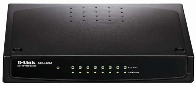 D-LINK DGS-1008A  Switch thumbnail 2