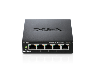 D-LINK DGS-105 Desktop Switch thumbnail 3