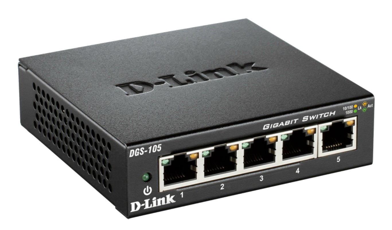 D-LINK DGS-105 Desktop Switch thumbnail 4