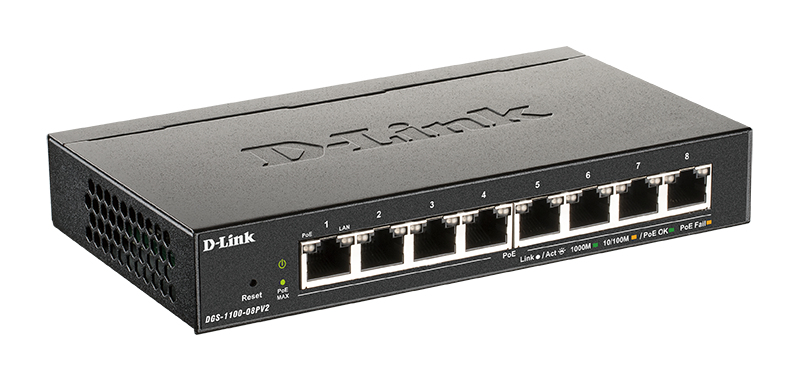 D-LINKDGS-1100-08P PoE Switch thumbnail 5