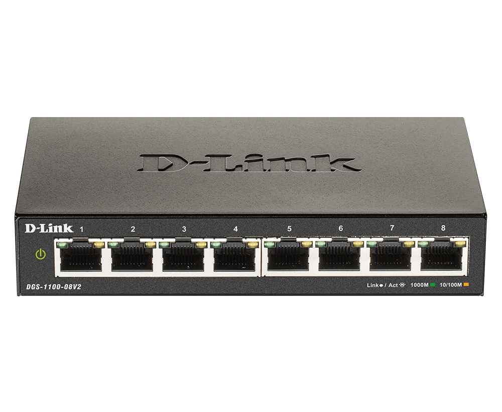D-LINK DGS-1100-08V2 Switch thumbnail 1