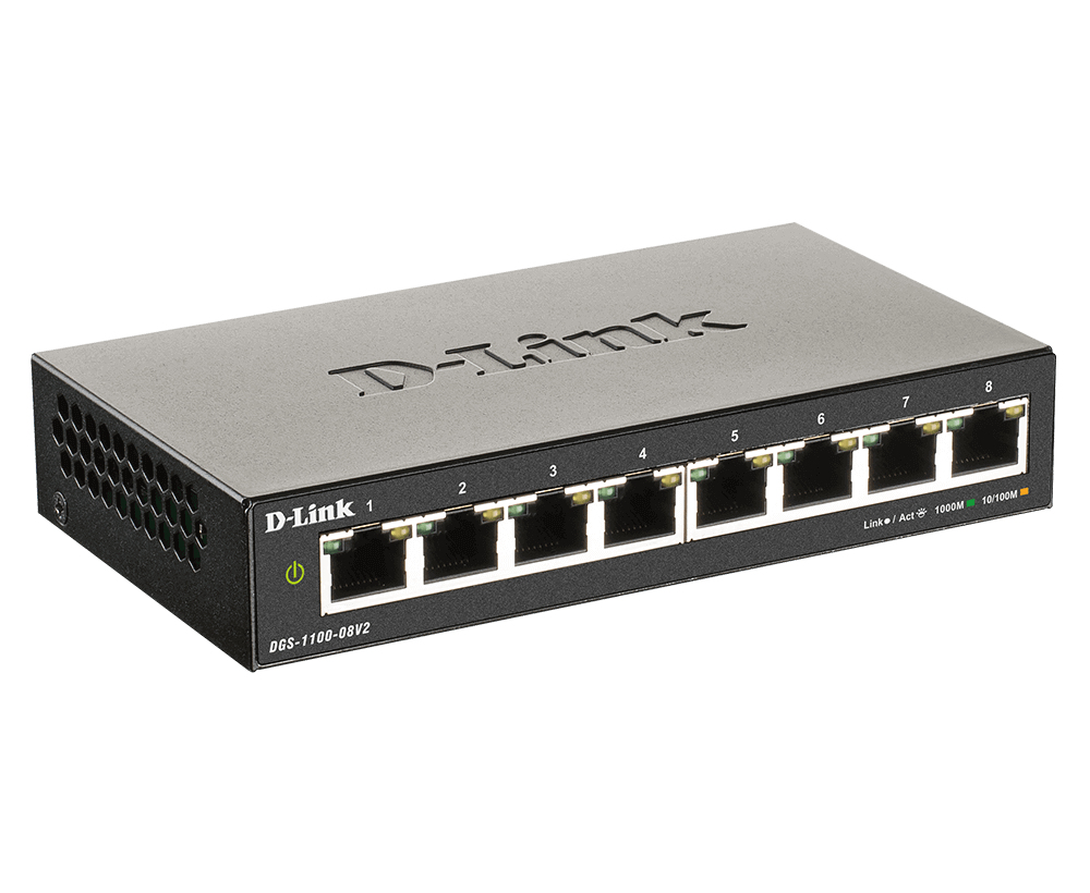 D-LINK DGS-1100-08V2 Switch thumbnail 4