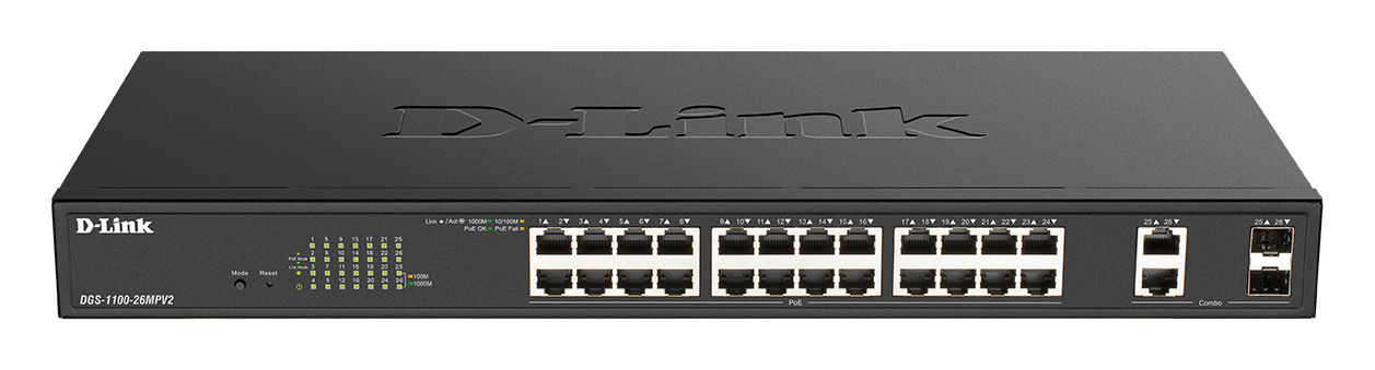 D-LINK DGS-1100-26MPV2 Switch thumbnail 1