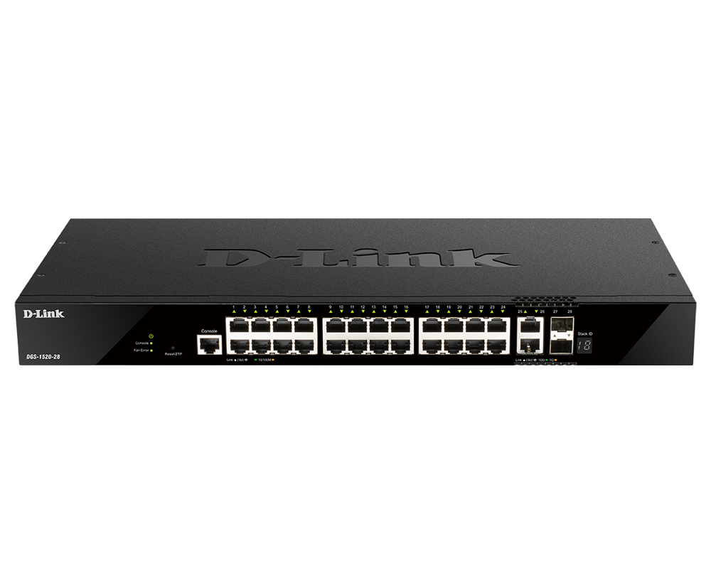 D-Link DGS-1520-28 Switch thumbnail 1