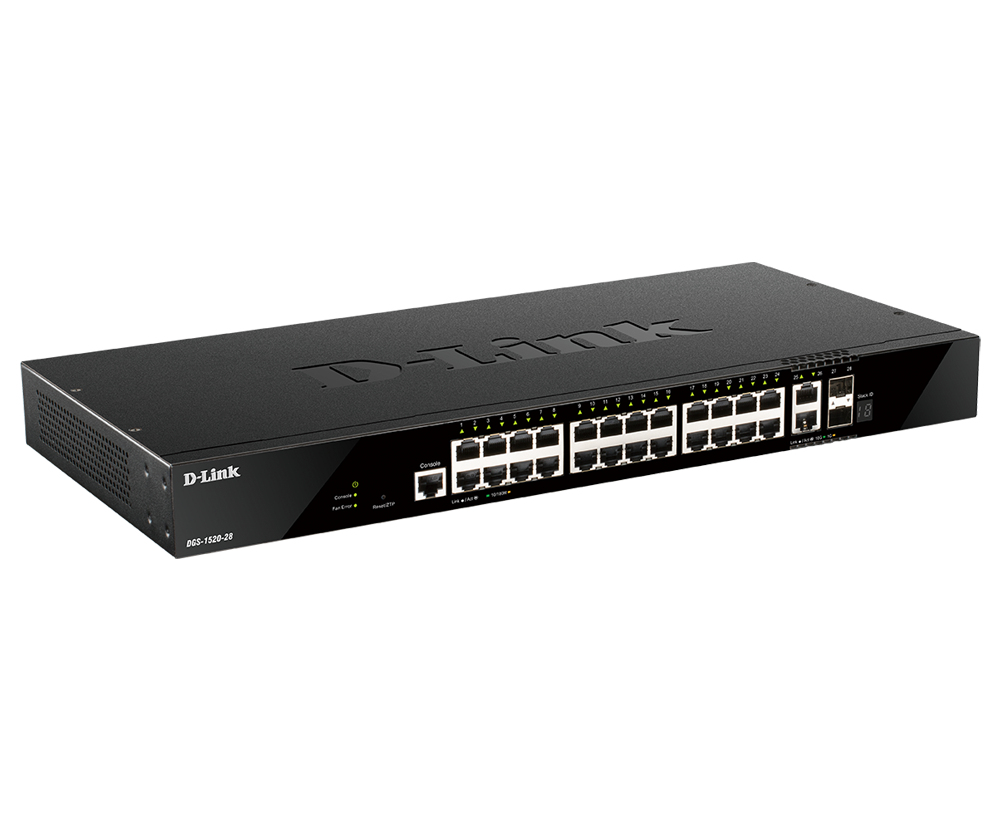 D-Link DGS-1520-28 Switch thumbnail 3