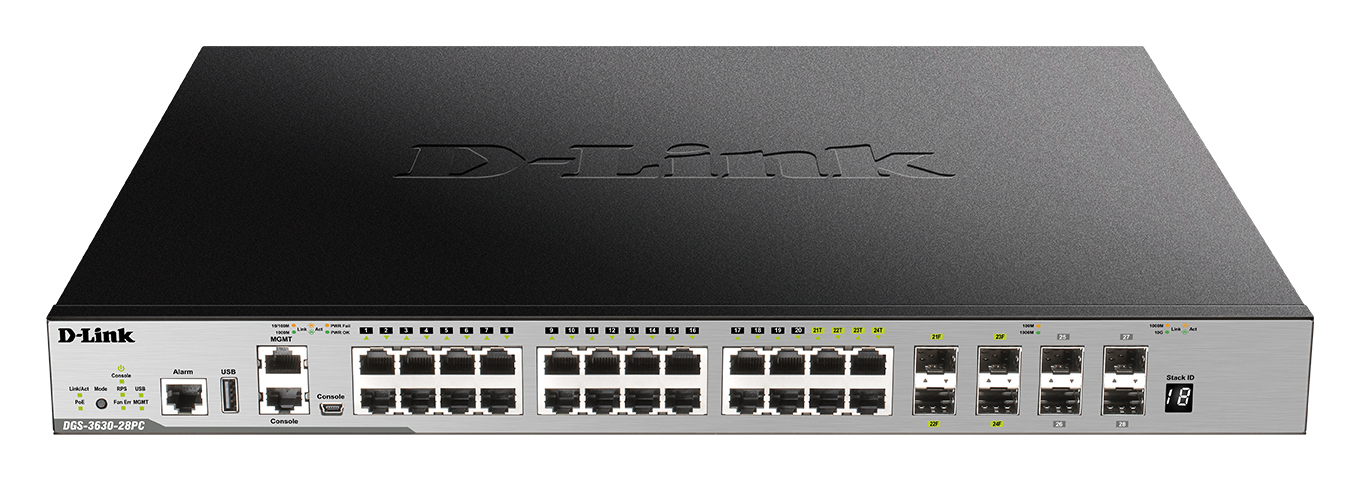 D-Link DGS-3630-28PC Switch thumbnail 3