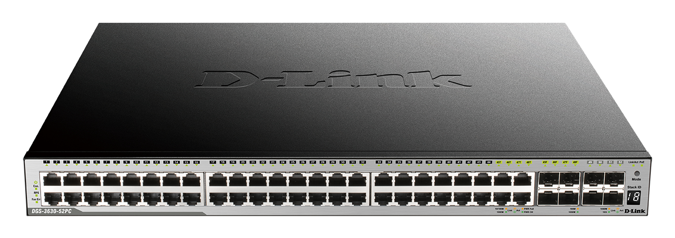 D-Link DGS-3630-52PC Switch thumbnail 3