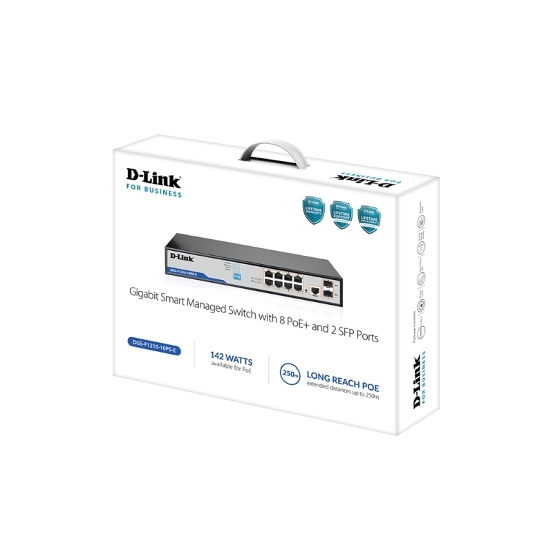 D-Link DGS-F1210-10PS-E Switch thumbnail 3