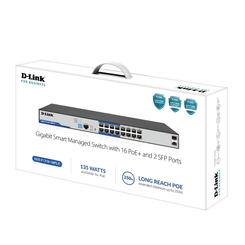 D-Link DGS-F1210-18PS-E Switch thumbnail 3