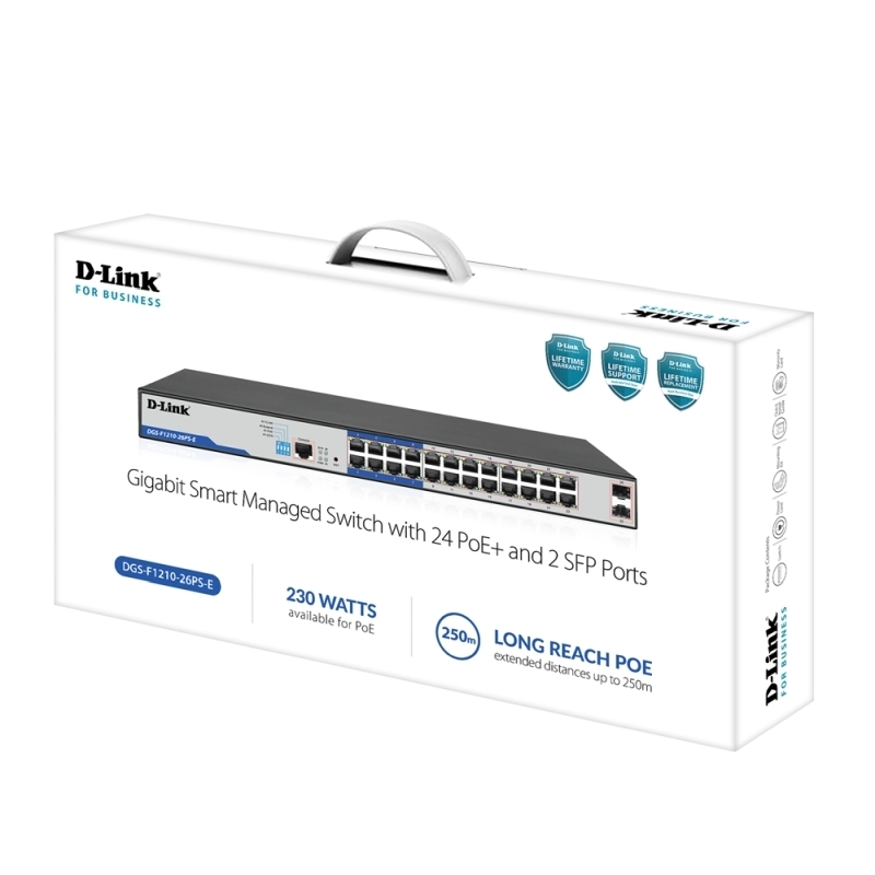 D-Link DGS-F1210-26PS-E Switch thumbnail 3