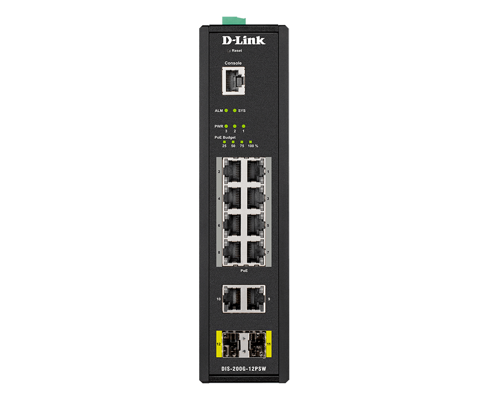 D-LINK DIS-200G-12PSW Switch thumbnail 1