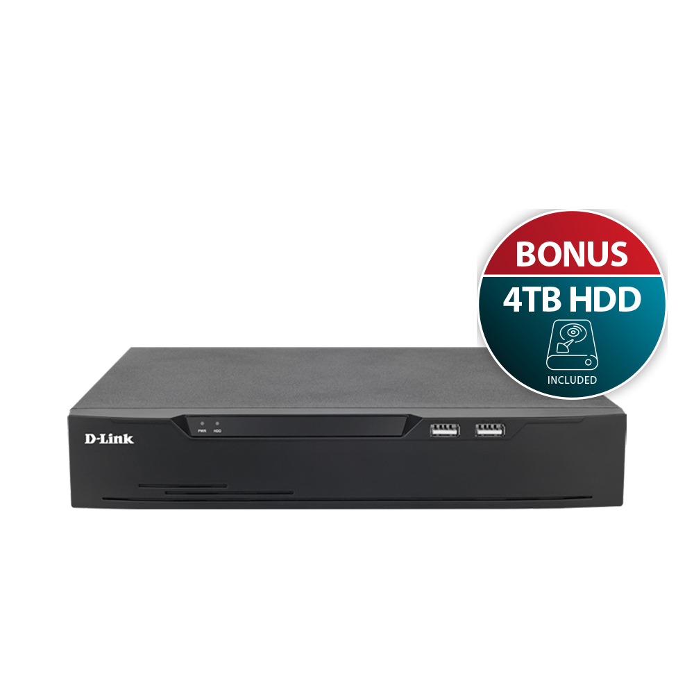 Dlink Vigilance Kit 8CH 8MP4TB thumbnail 6