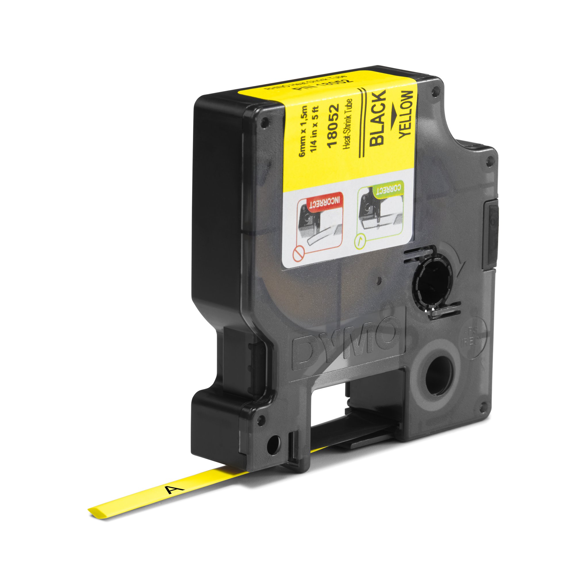 Dymo Rhino H/S Lbl 6mm Yellow thumbnail 3