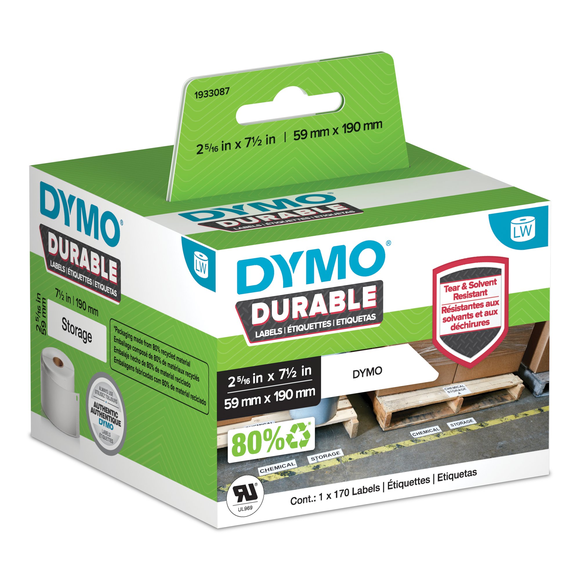 DY LW Dur MP Label 59x190mm thumbnail 1