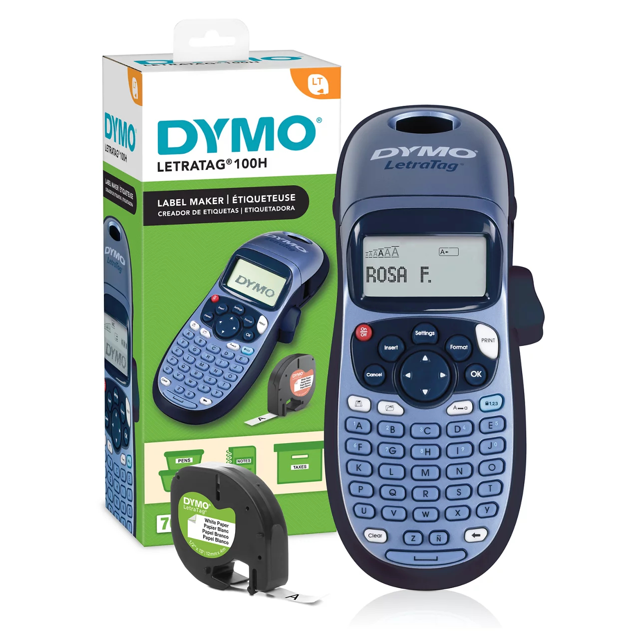 Dymo LetraTag LT-100H Blue NP thumbnail 3