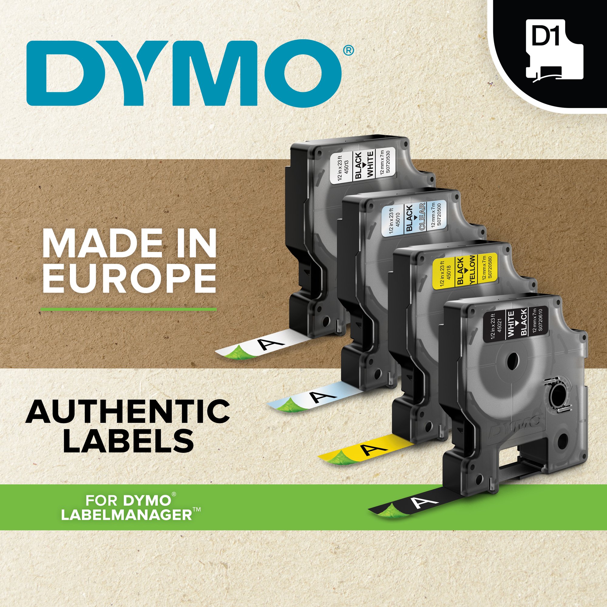 Dymo Blk on Clr 6mm x7m Tape thumbnail 6