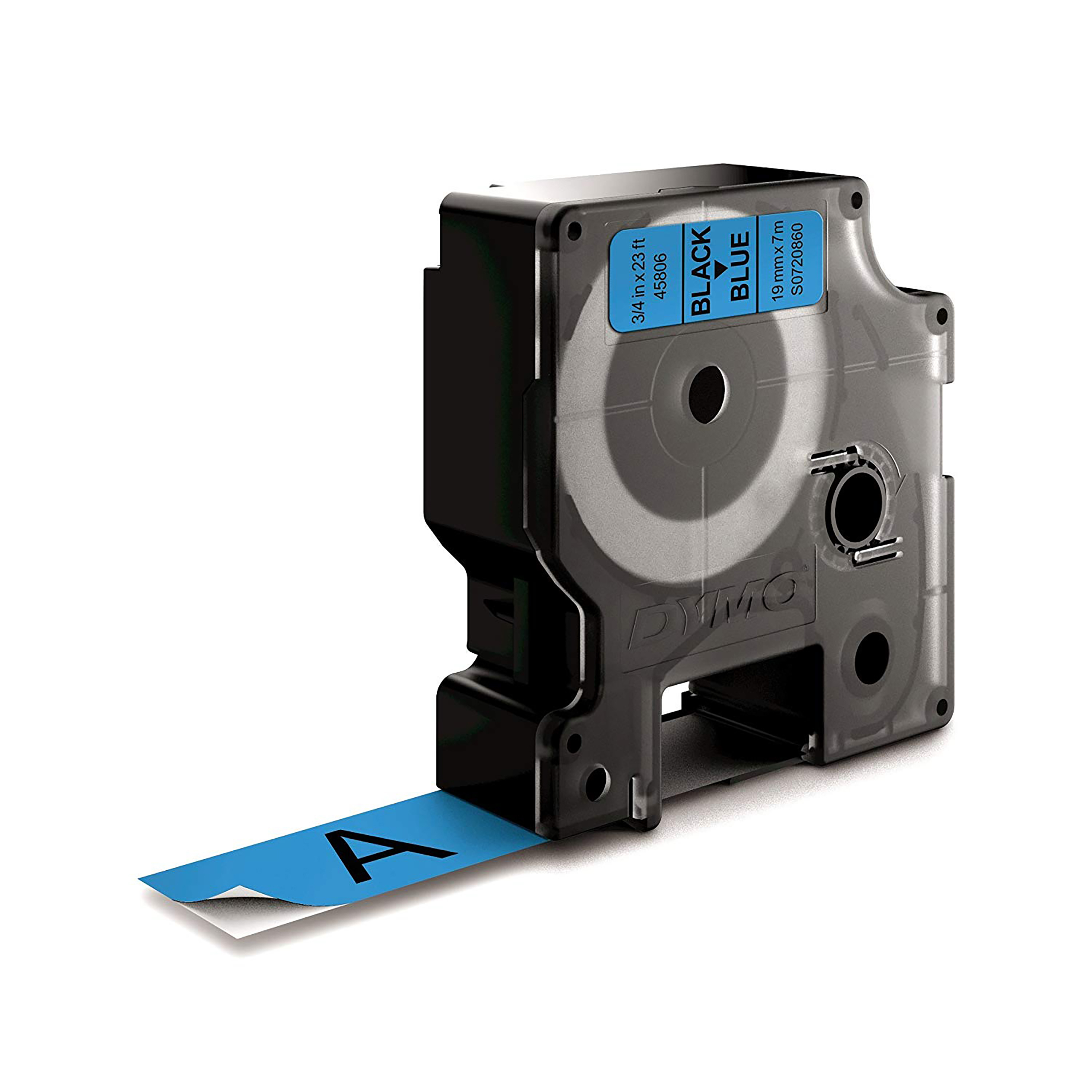 Dymo Blk on Blue 19mmx7m Tape thumbnail 5