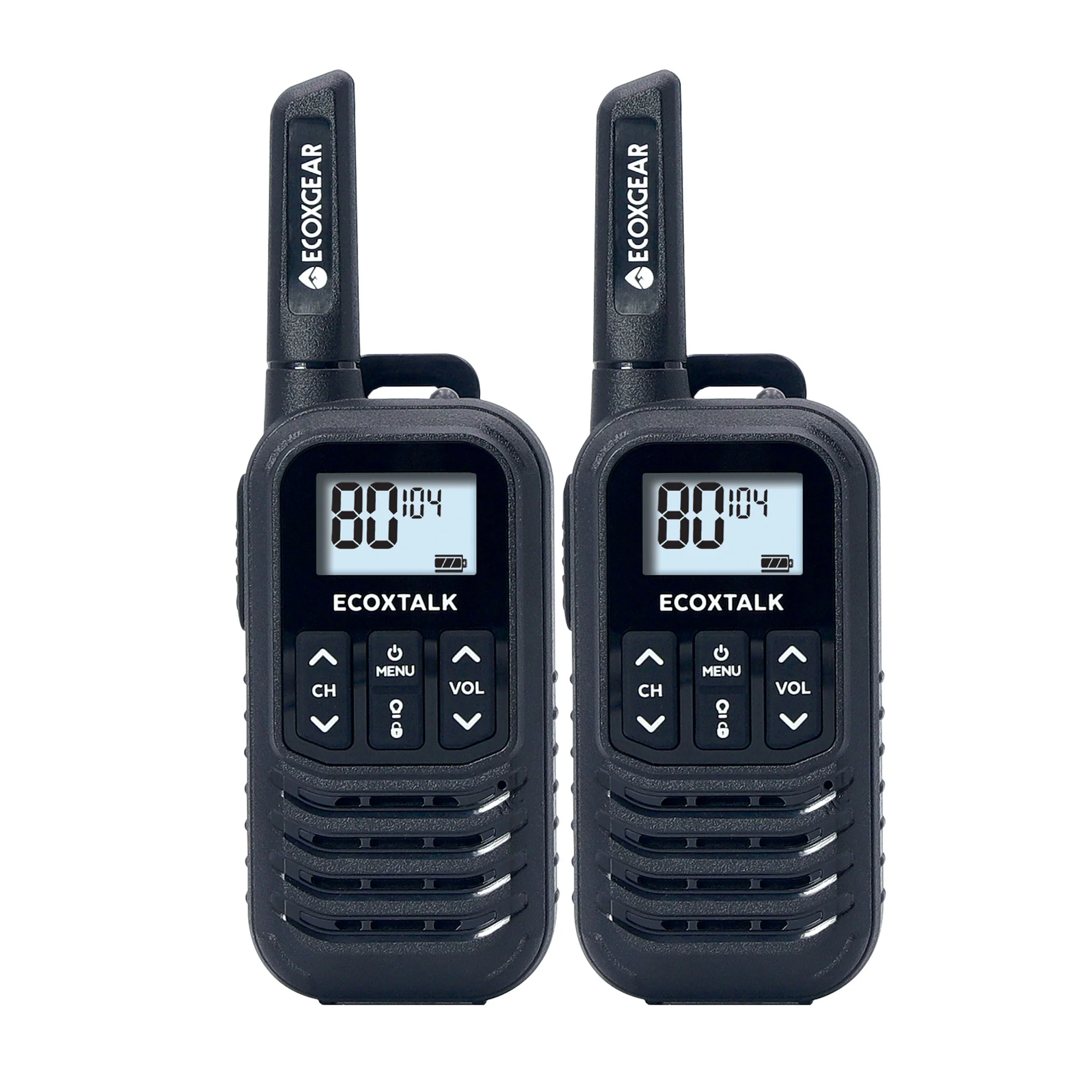 EcoX UHF 0.5W 2 Pk Black Ecoxgear — view 2