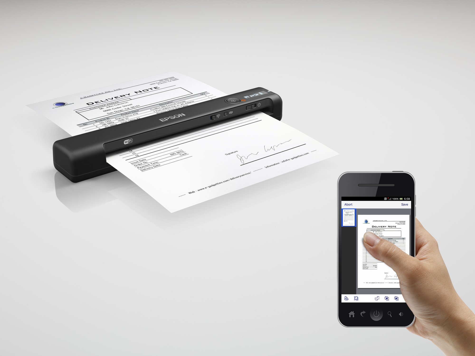 Epson ES60W Portable thumbnail 4