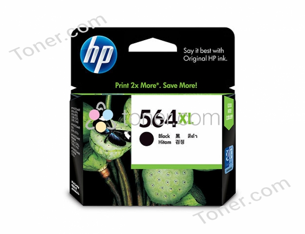 HP #564 Bk XL Ink CN684WA HP — view 2