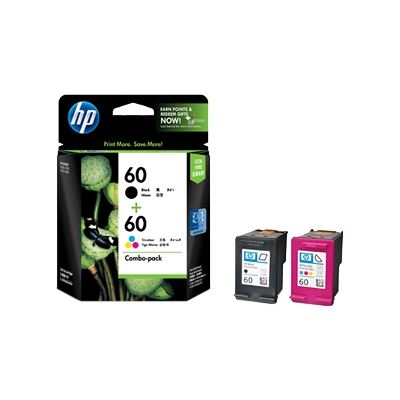 HP #60 Blk & Colr Ink CN067AA HP — view 2