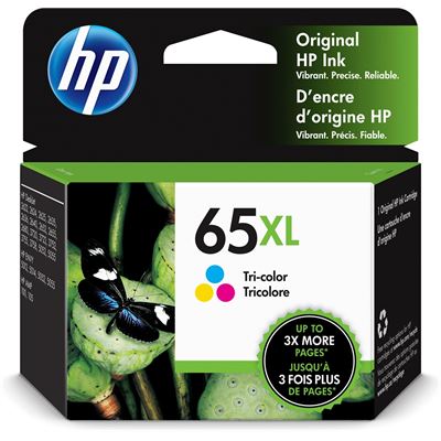 HP #65XL Tri Col Ink N9K03AA HP — view 2