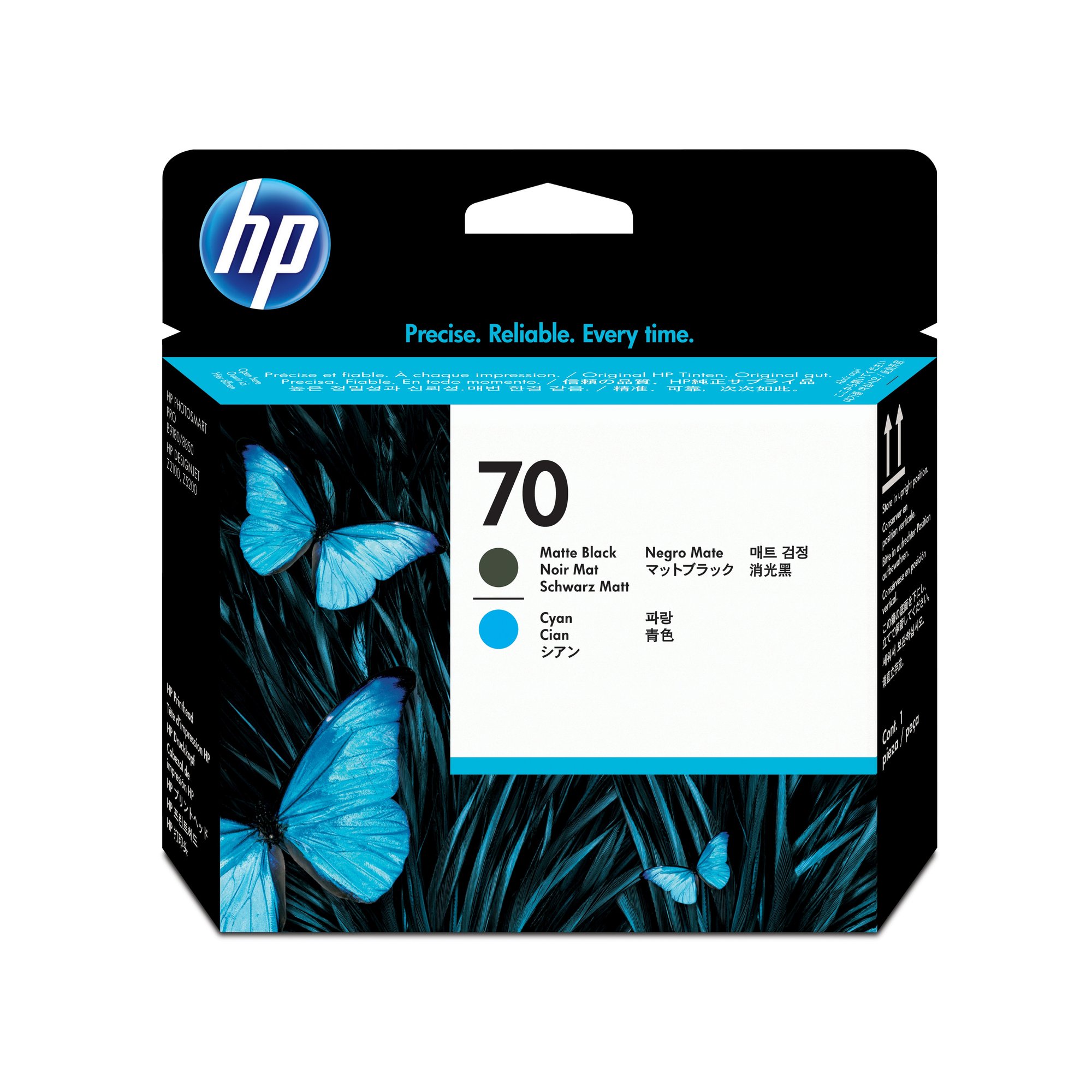HP#70 Mat Blk & Cyan PH C9404A thumbnail 2