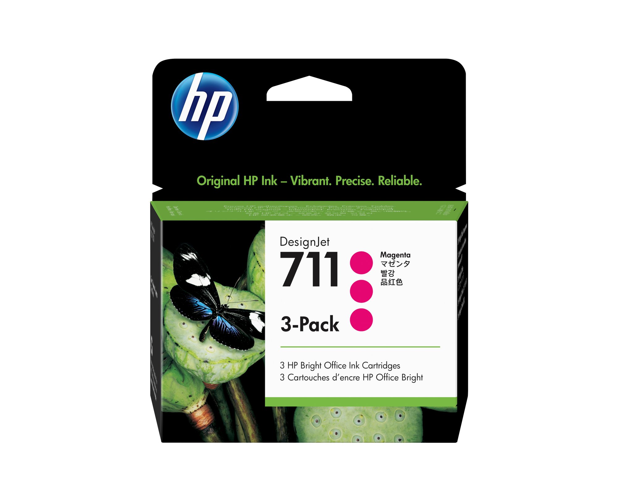 HP #711 29ml Mag 3pk CZ135A thumbnail 2